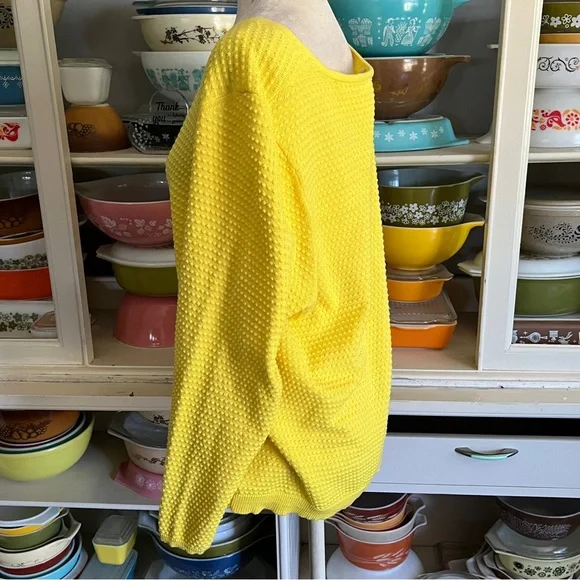 Draper James RSVP Sunny Yellow Cardigan - Size 2X - Picture 7 of 15